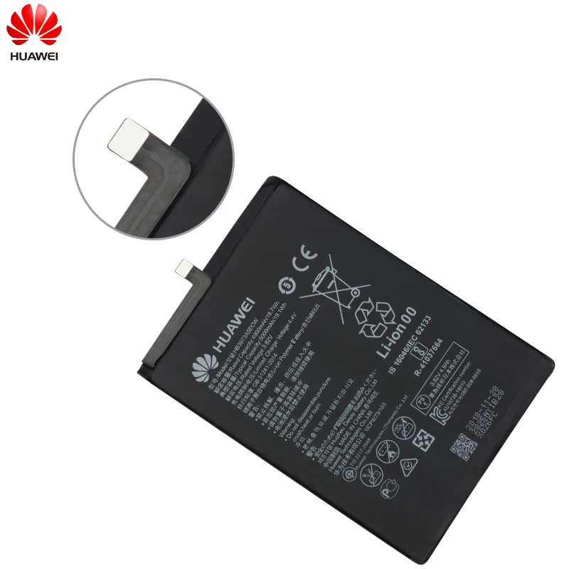 Оригинальный аккумулятор для телефона HuaWei 5000 мАч HB3973A5ECW HB4073A5ECW Huawei Mate 20 X 20X / Honor Note
