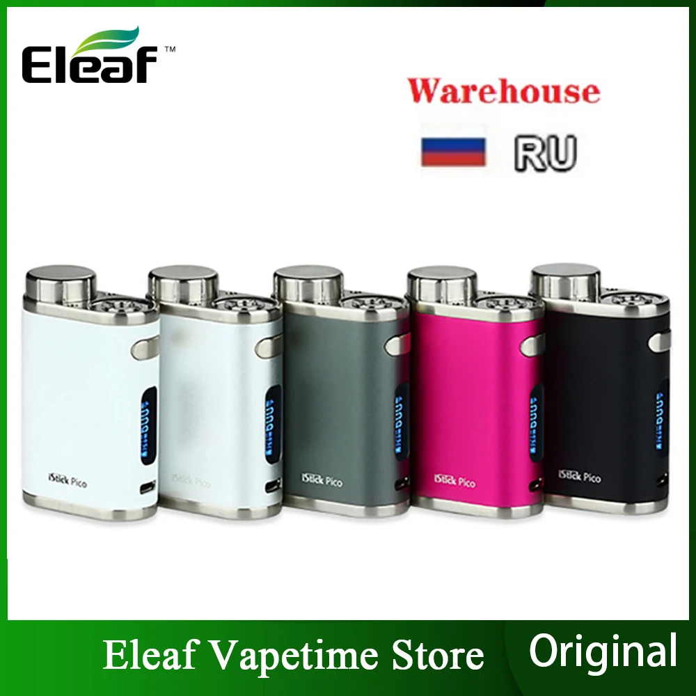 Горячая распродажа! Eleaf iStick Pico TC бокс-мод 75 Вт электронная сигарета вейп-мод без
