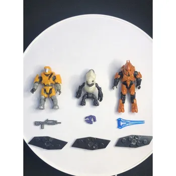 

LOT OF 3 FIGURES HALO Spartan Grunt FOXROT