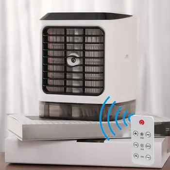 

1PC Air Conditioner Desktop Air Conditioning With Remote Control Air Cooler Fan Humidifier Mini Air Cooling Fan
