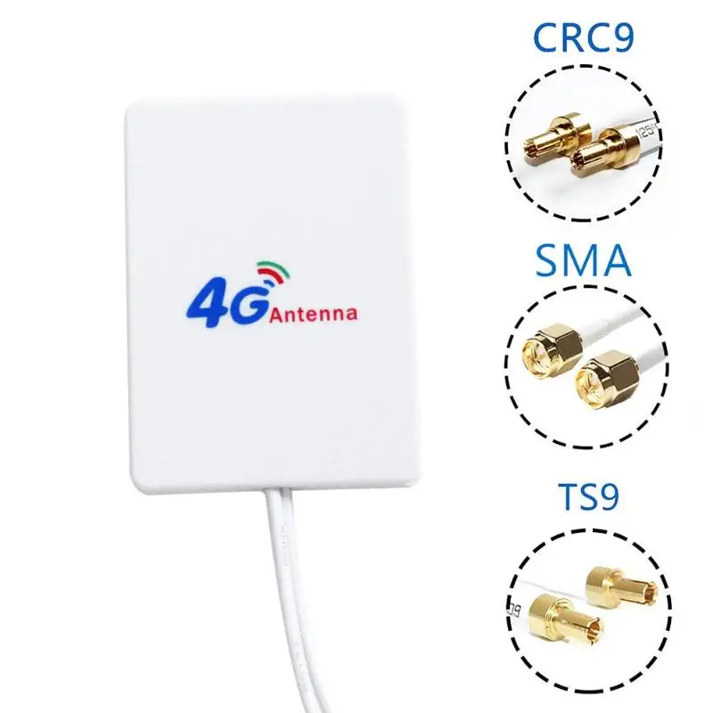 HJ0004 700-2700 МГц 28dbi LTE внешний роутер с антенной модем антенны двойной RG174 28dbi с разъем для Huawei E3276