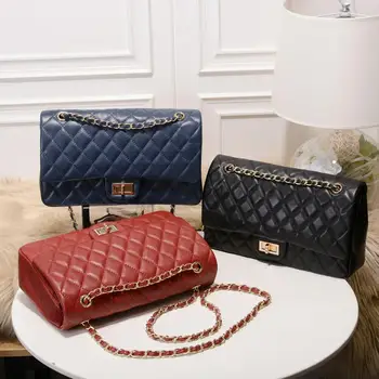 

free shipping the new style fashion and classic genuine cow leather women one shoulder bag crossbody bag 3 color 2 size