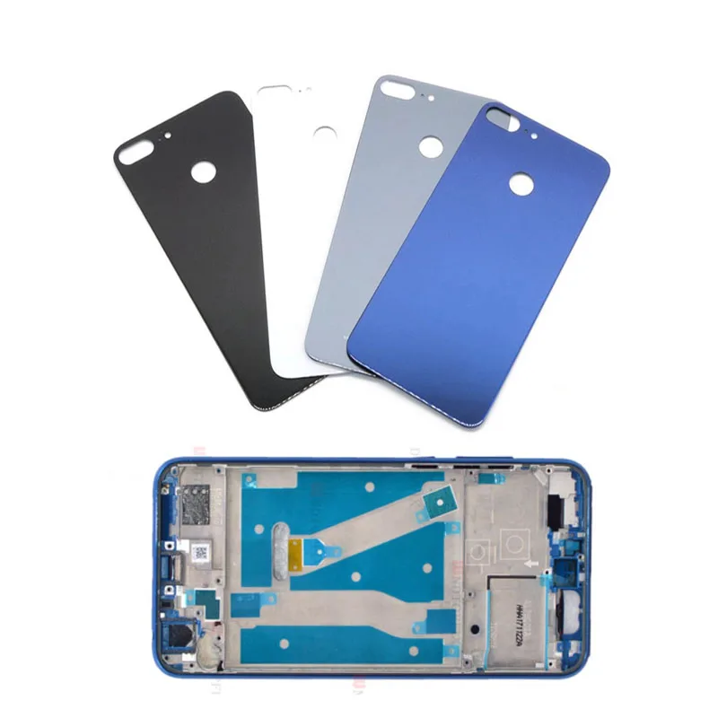 2 together blue Замена для Huawei Honor 9 lite средняя рамка Передняя ЖК-Крышка корпуса безельные шасси+ задняя крышка батареи с инструментами - Цвет: 2 together blue