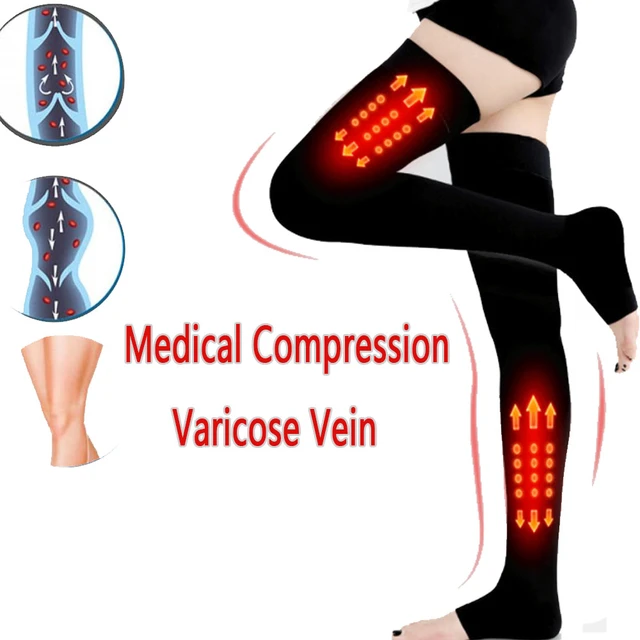 23-32mmHg Elastic Nursing Compression Stocking Unisex Medical Class 2  Pressure Stockings Sleep Feet Varicose Vein Sock - AliExpress