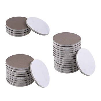 

uxcell Hook Loop Sanding Disc Sponge Sanding Pad Wet Dry Aluminum Oxide Sandpaper to Polishing Grinding 400/600/800 Grits