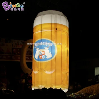 

5m High Commercial Inflatable Pint Glass/Beer Mug Model Inflatable Advertising Attracting for Oktoberfest