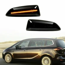 Dynamic Flowing LED Side Marker Blinker Turn Signal Light For Opel Zafira Tourer easy to install