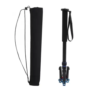 

5KG Heavy Load Telescopic Aluminum Alloy Ultra Monopod Tripod adjustable length With tripod stand base 5 sections telescopic