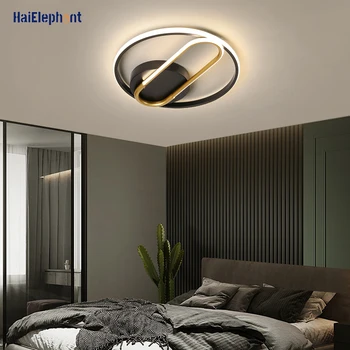 

Nordic Round Modern Chandelier Lighting For Study Living Room Bedroom Led Lights Decorative Luminaire Lamps Fixtures AC 90-260V