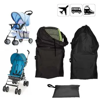 

Handheld Baby Stroller Storage Bag Dust Proof Cover Oxford Cloth Rain Proof Travel Stroller Transport Bag