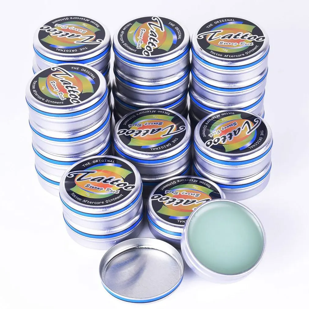

1pc Strong Tattoo Skin Recovery Cream Tattoo Healing Repair Cream Aftercare Ointments Tattoo Nursing Repair Ointments