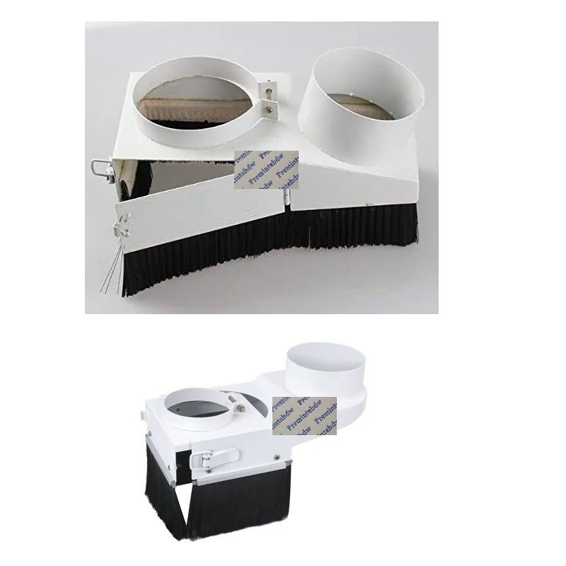 3Meters 70MM 100MM Black Yellow High Flexible Nylon Brush Vacuum Cleaner Engraving Machine Dust Cover CNC Router Spindle Motor