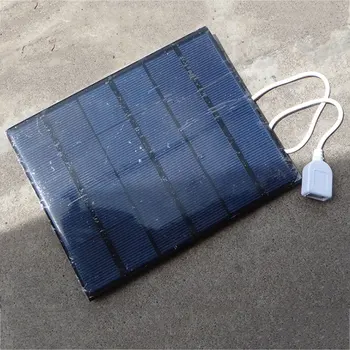 

3.5W 6V Solar Battery Panel External Charger Folding DIY Solar Module USB2.0 Port Portable Outdoor Solar Charging