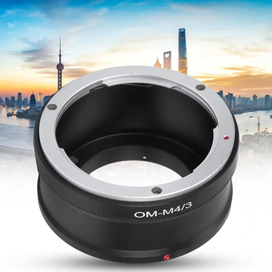 Металлическое кольцо-адаптер для объектива OM Mount lens to Fit for Olympus M4/3 | Электроника