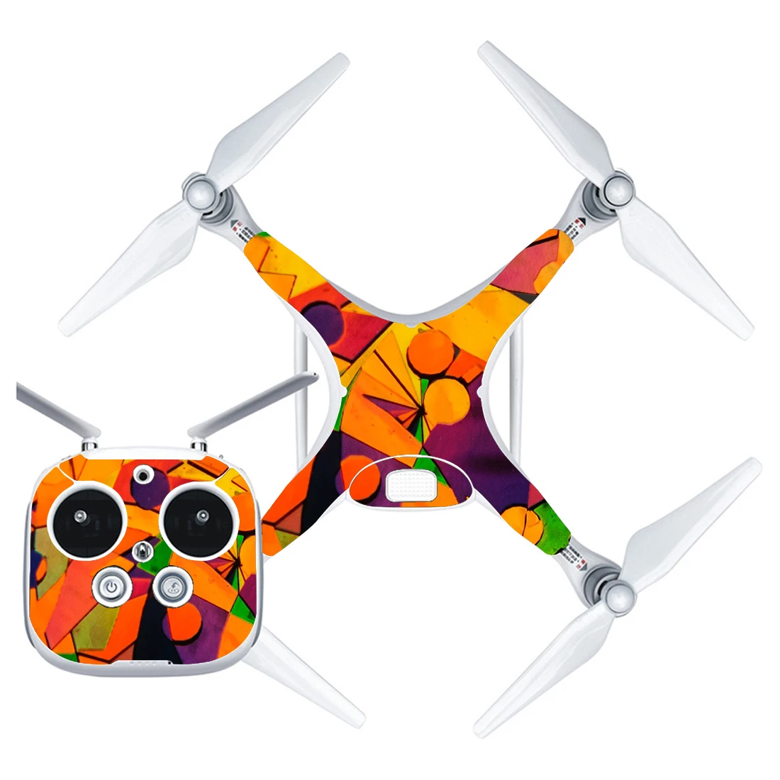 

Cool Style Vinyl Skin Sticker for DJI Phantom 4 Drone And Remote Controller 0177