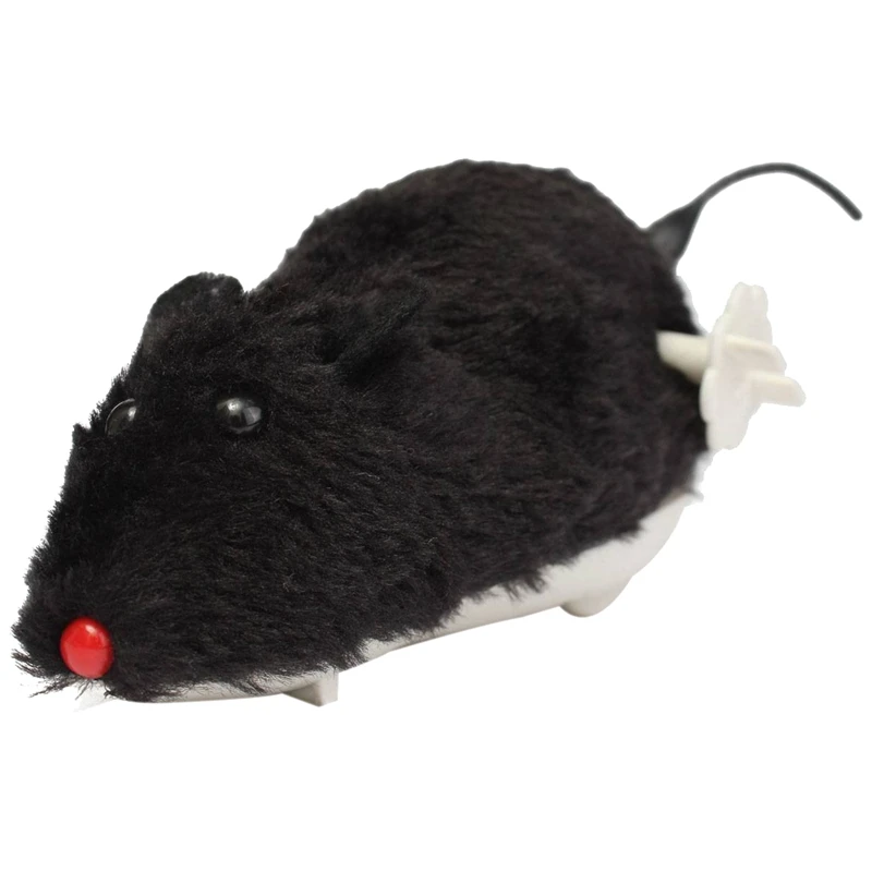 Игрушка для кошки умная бегущая мышь пушистая Мышь Крыса мыши котенок