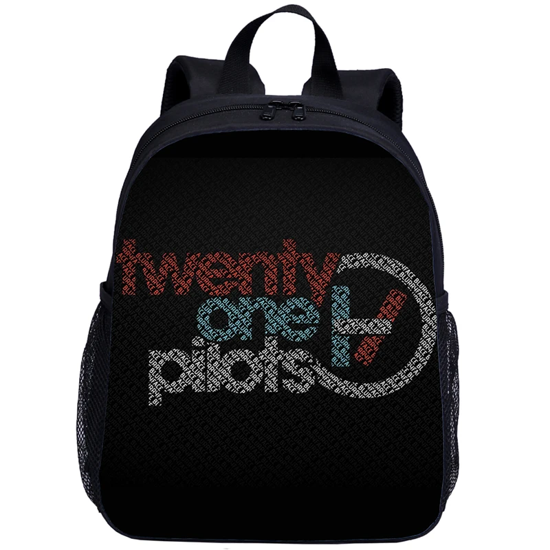 Маленький школьный рюкзак для детей, мальчиков и девочек «Twenty One Pilots» 3D печати школьные сумки для детского сада школьные Повседневное сумки Mochila Escolar - Цвет: DSTBP4076210-S262