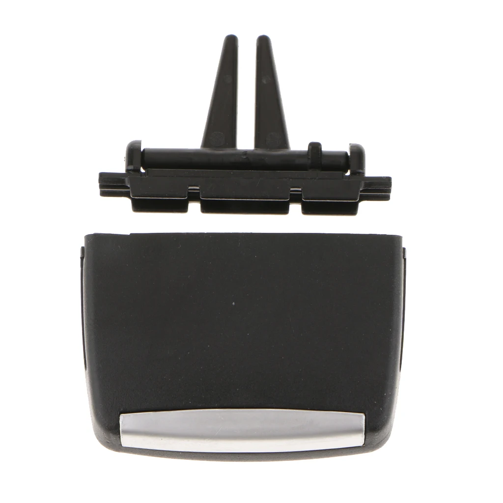 Rear A/C Air Vent Outlet Tab Clip Repair Kit for BMW X5 X6 2006-2013 (Black, Rear Row)