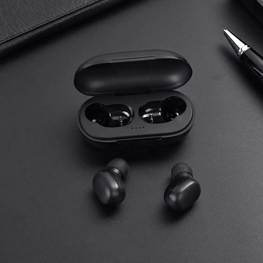A6X Mini TWS Twins настоящие беспроводные наушники-вкладыши Bluetooth 5,0, спортивные стерео наушники, гарнитура с микрофоном, 280 мАч, автоматическая зарядка