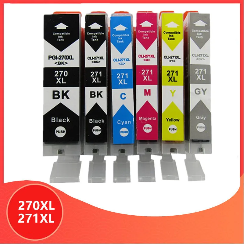 PGI270 CLI271 PGI 270 CLI 271 270xl 271xl совместимые картриджи с чернилами для принтера canon MG7720 TS8020