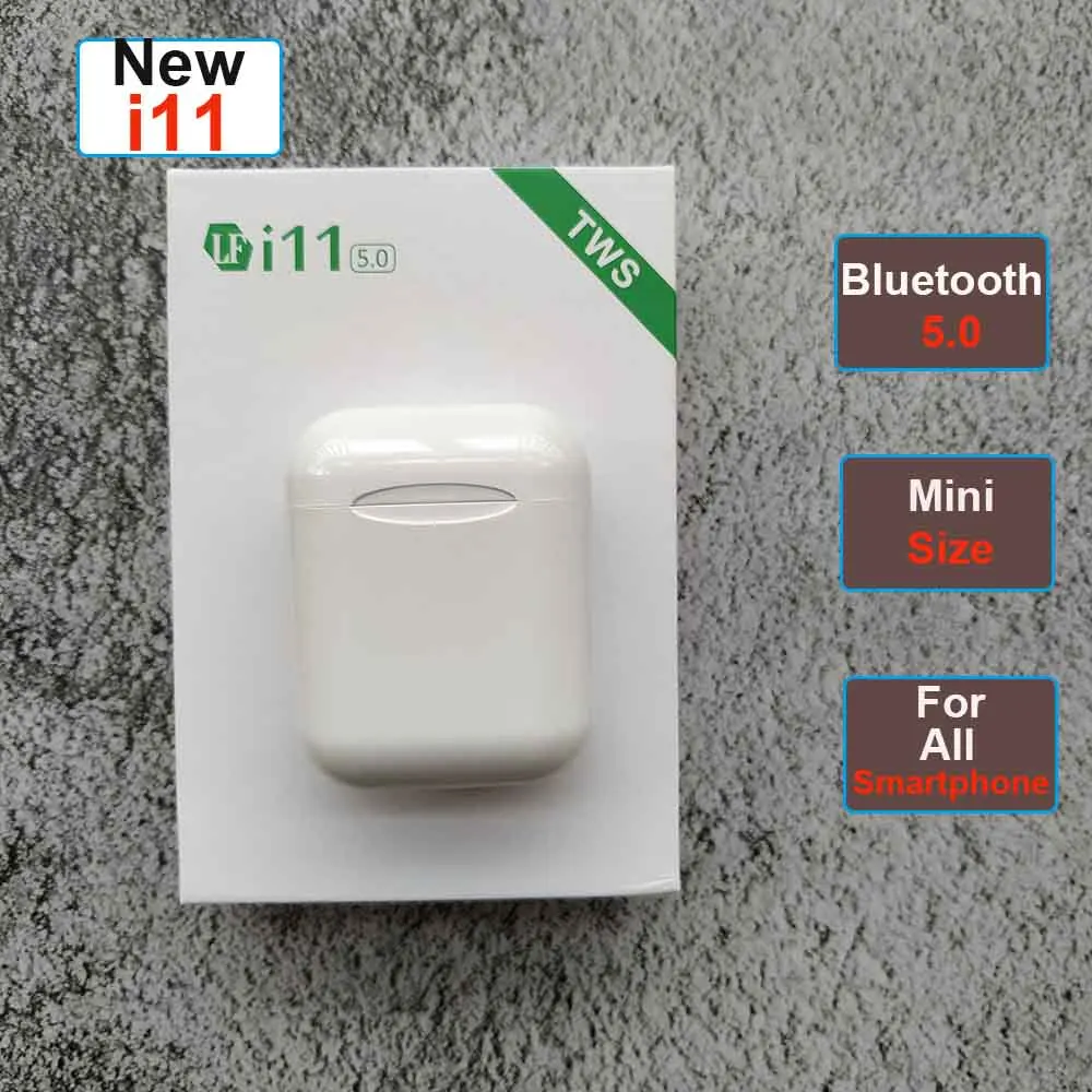 

i11 i7s tws Bluetooth Earphone Mini Headphone Wireless Earbuds Bluetooth Headset with Charging Box for Smart Phone Auriculars