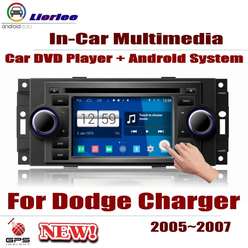 

For Dodge Charger 2005-2007 Car Radio DVD Player GPS Navigation Android HD Displayer System Audio Video Stereo In Dash Head Unit