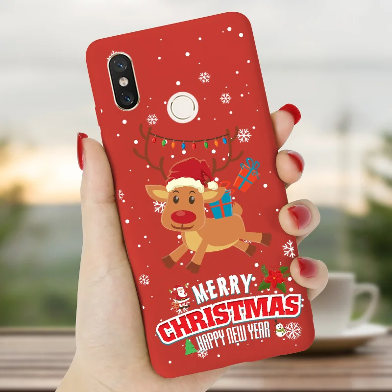 CDXSD2 Чехол для телефона с рождественским рисунком Redmi 7A 8A 6A 5A 5 Plus задняя крышка для Xiaomi Redmi Note 8 PRO 8T 7 6 5 силиконовый чехол Redmi 8 7 Capa - Цвет: CDXSD2