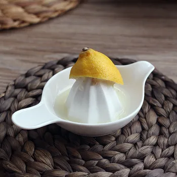 

Lemon Squeezer Ceramic Fruit Juice Presser Kitchen Tools Manual Masher Garlic