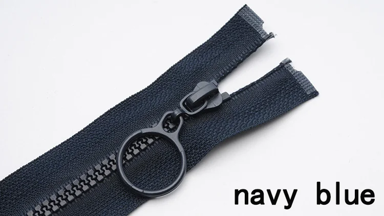 navy blue 10 шт. 3# Meetee полимерные молнии 25 см закрытые и 60 см открывающиеся молнии для поделок Швейные сумки аксессуары для одежды 15 цветов A1-1 - Цвет: navy blue
