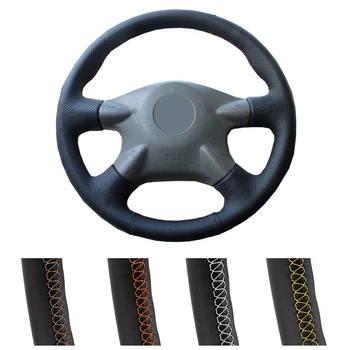 

Custom Diy Steering Wheel Cover For Nissan Almera N16 Pathfinder Primera XTrail 2001-2006 Renault Samsung SM3