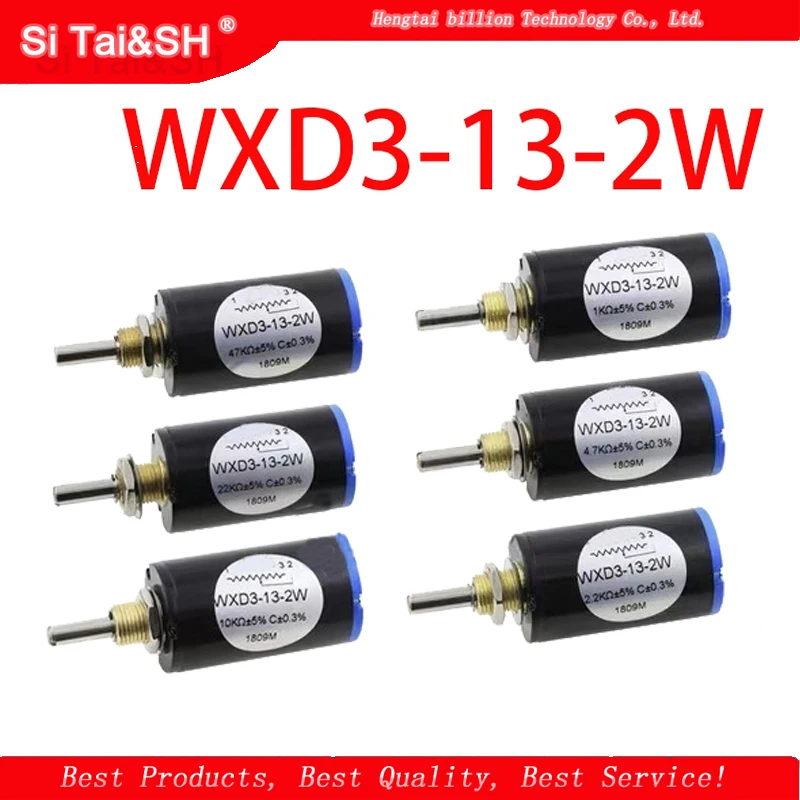 WXD3-13-2W 100 200 220 470 680 Ом 1K 2 K 3 4 7 5 6 8 10K 22K 33K 47K 100K Ohm проволочный потенциометр |