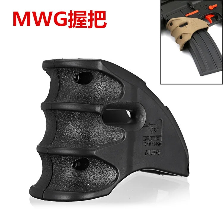 

Outdoor Sports Nylon Tactical Water Gun Adjustable Magazine Well Grip Toy Accessories for Airsoft Gel Blaster M4 Gun AEG Grip