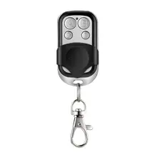 ABCD Wireless RF Remote Control Fob 433 MHz Electric Cloning Universal Gate Garage Door Remote Control Key Fob Controller electric control lock remote control system press on release off time delay 3 12s garage entrance door remote controller 315 433
