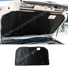 Для Toyota Land Cruiser Prado FJ120 2003-2009 изоляция капота коврик акустический звук Защитная Крышка отделкой стайлинга автомобилей