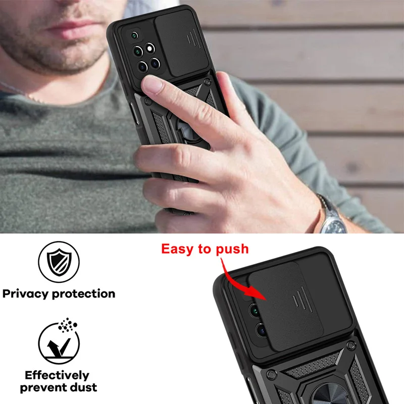 Ultimate Shockproof Push-Pull Camera Protection Phone Cover