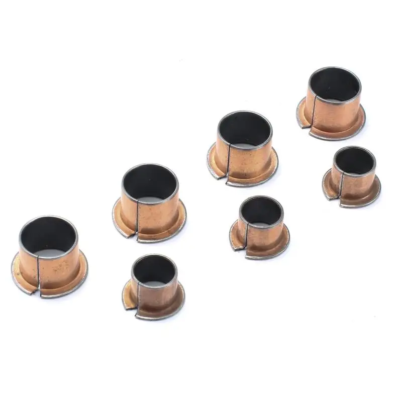 Self Lubricating Bearing 5PCS Inner Diameter 6/8/9.5/10mm SF-1F Flanging Self-lubricating Bearing Oilless Bushing Sleeve Height 4-30mm