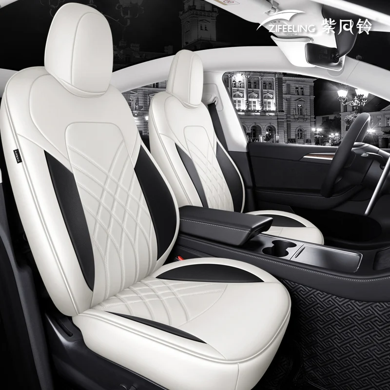 Factory Wholesale For Tesla 2020 2021 Model 3 Four Seasons Green Waterproof Dirt-resistant Interior Auto Accessories Seat Covers |