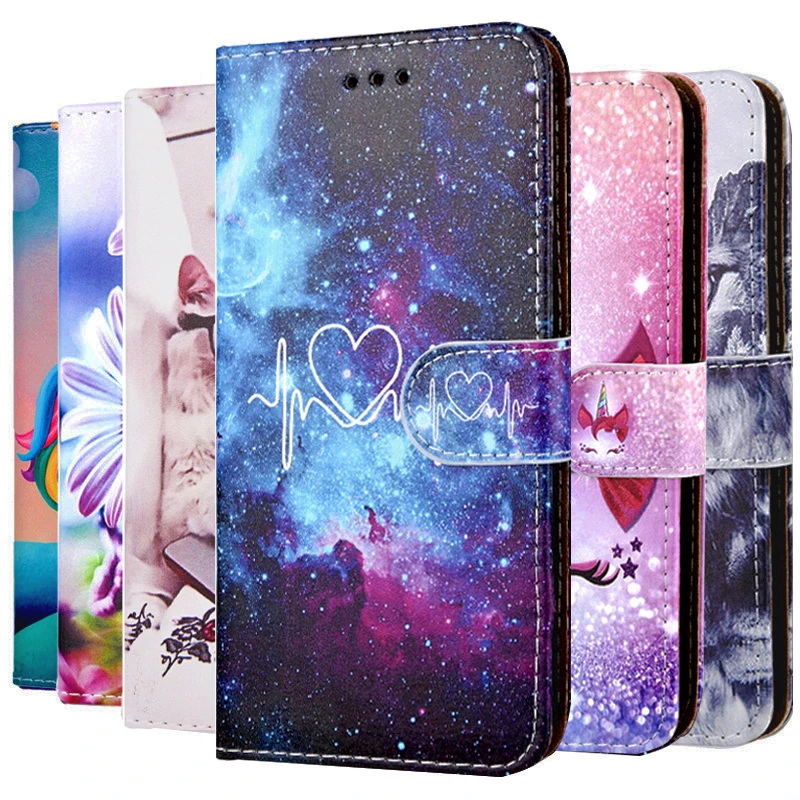 Кожаный чехол-книжка для Huawei Honor 50 Lite Play 8X 10X 8A 8C View 20 V20 8 9 10 7X 7S 7A 7C Pro V10 X30i | Мобильные