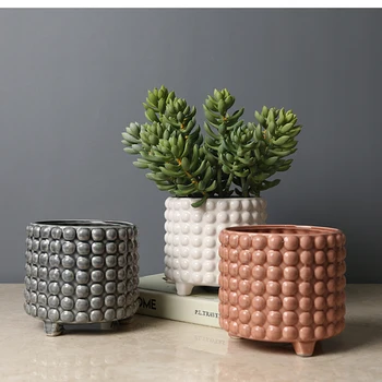 

Nordic Art Ceramic Vase Crafts Decoration Living Room Office TV Cabinet Flower Arrangement Container Home Decoration Accessories