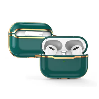 

Cover For Airpods Pro Earphone Coque Plating TPU Protector Fundas Airpods Pro Case Air Pods Covers Earpods Apple Airpod Cases