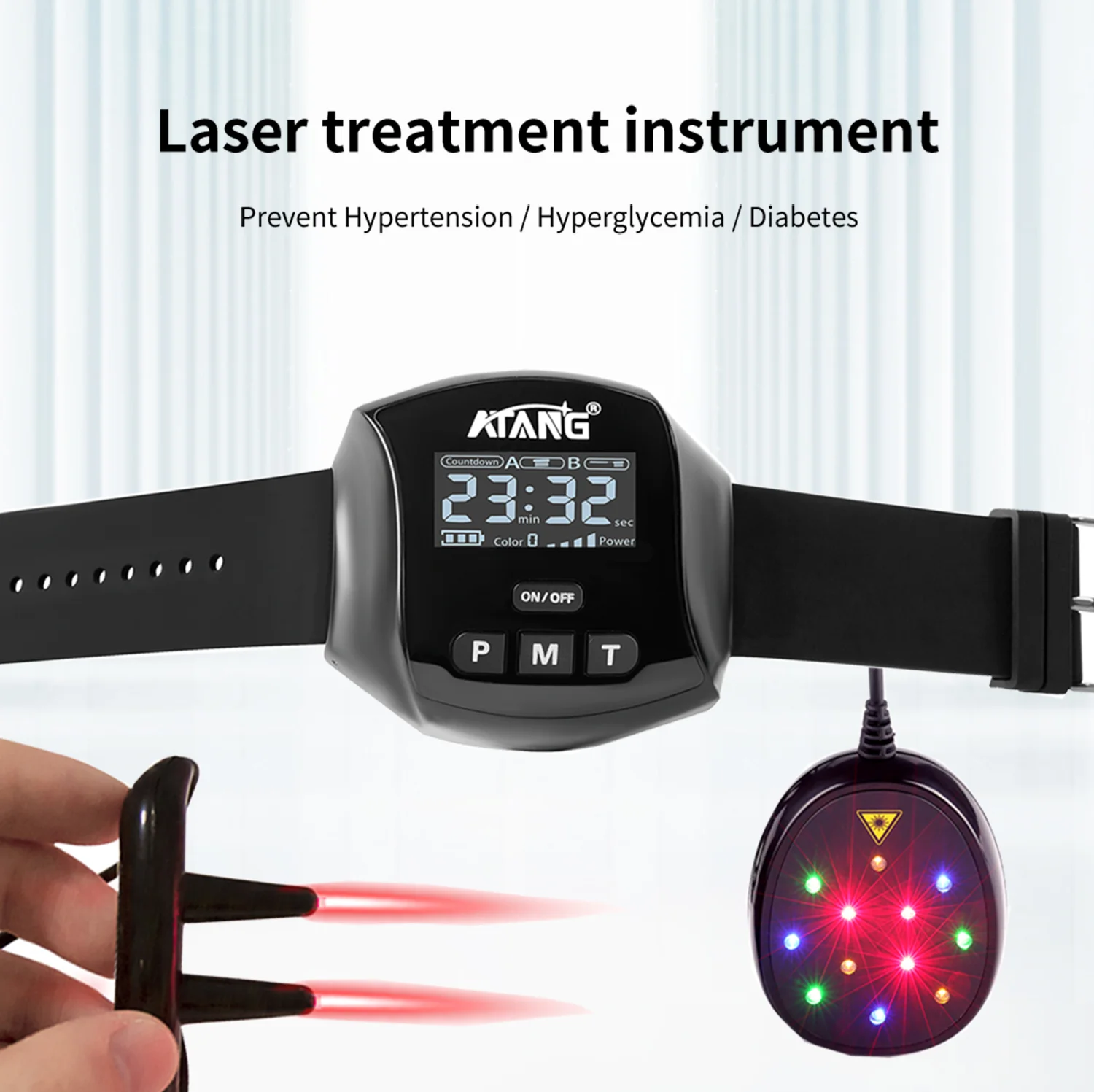 High-tech Laser Therapy Watch For Old People high blood sugar hypertension Laser Machine for Blood Vessel Blockage 5