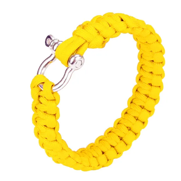 Плетеный Паракорд браслеты для мужчин и женщин Открытый Гамак для кемпинга веревка застежка выживания браслет многофункциональный регулируемый Z0826