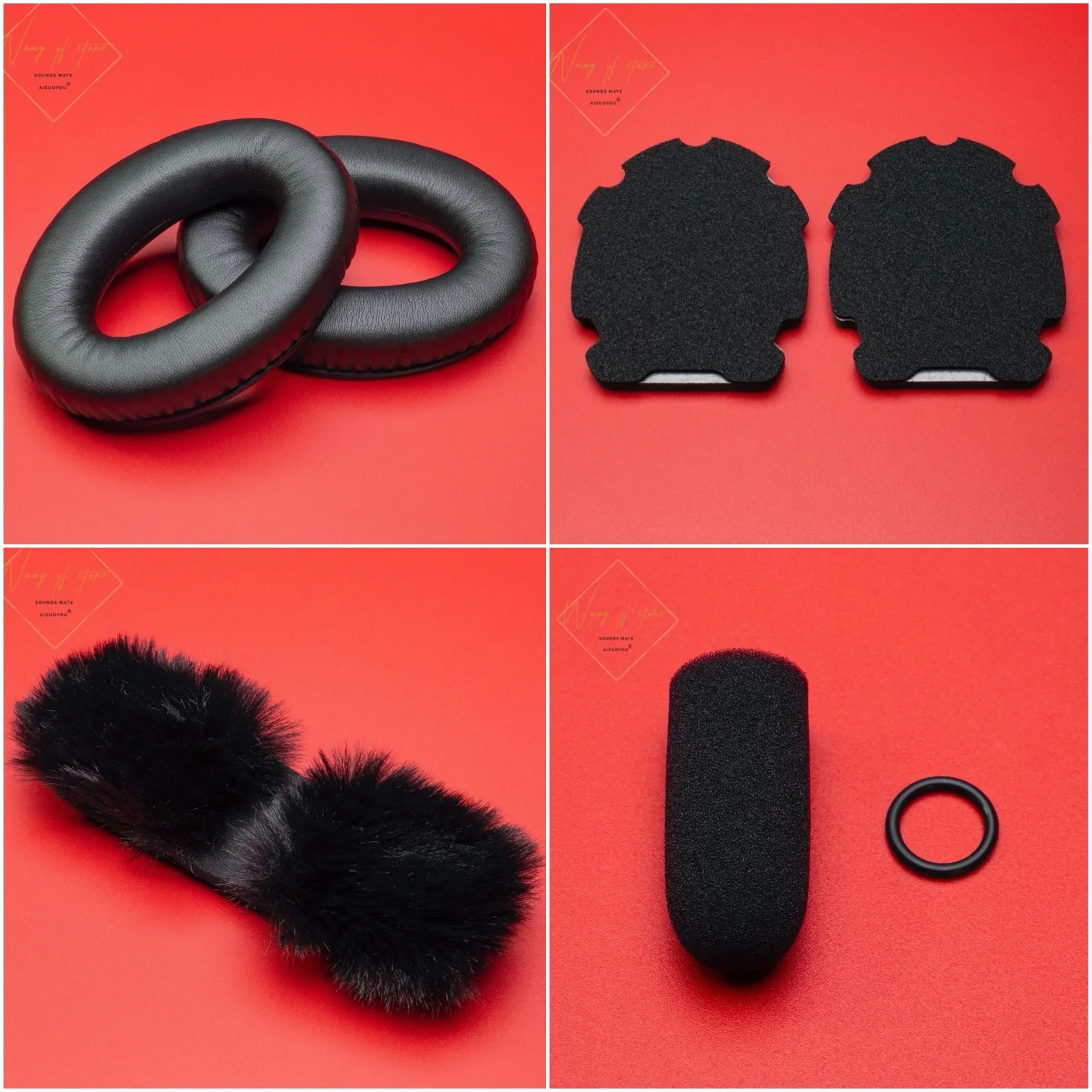 Ear Pads Headband Cushion Microphone Cover For Bose A20 X A10 Aviation Headphone Headset Mic Muff Part | Электроника