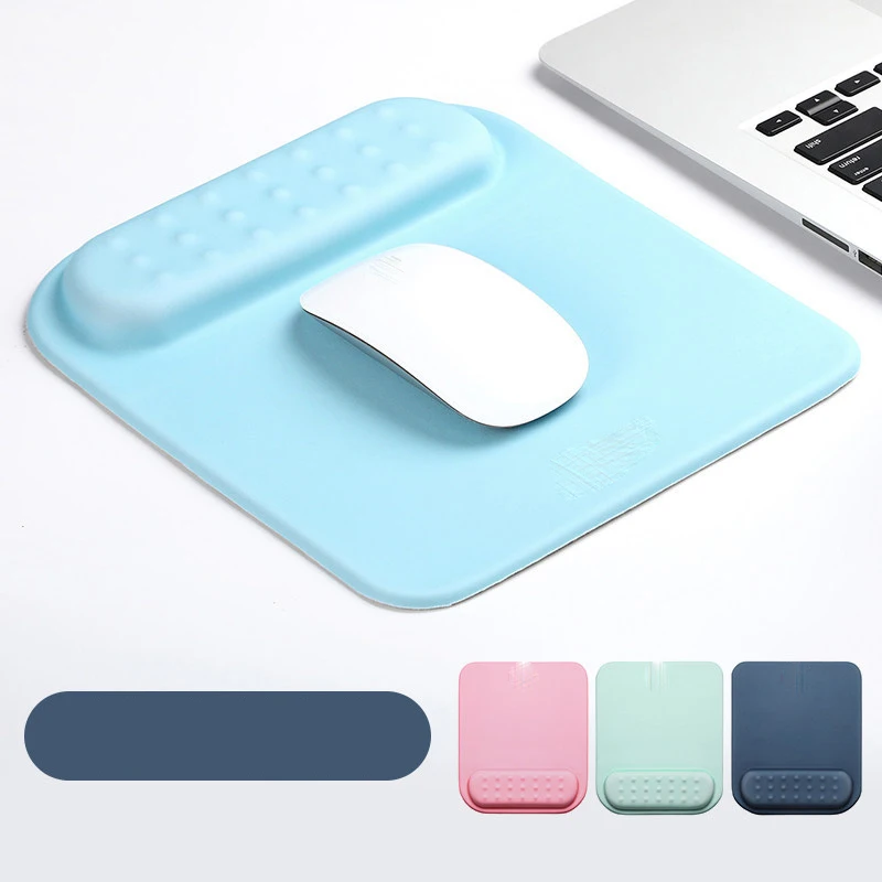 

Soft Silicone Mouse Pad with Wrist Rest Support Pad for High Quality Gaming/Office/home PC Laptop for Mac gaming mouse pad