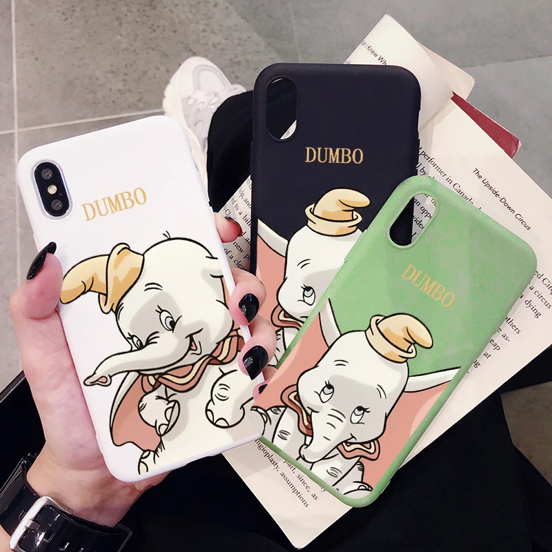 Чехол для телефона Dumbo со слоном из мультфильма XiaoMi RedMi Note 8 7 6 5 5A 4 4X K20 Pro