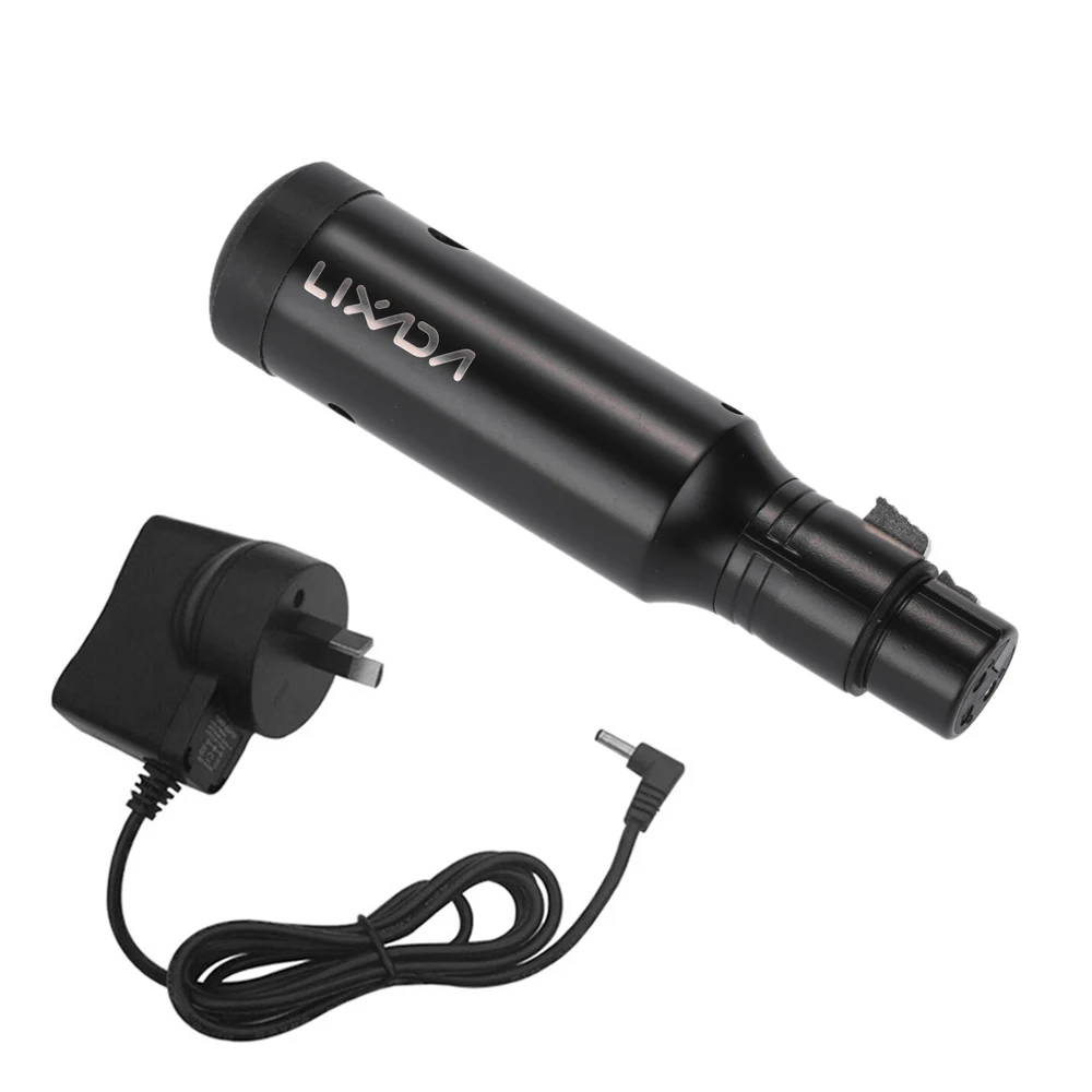 

Lixada перезаряжаемый 2,4G ISM DMX512 беспроводной 3-контактный женский приемник для сцены PAR Light