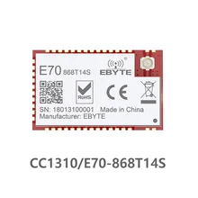 E70-868T14S CC1310 IC 868 МГц IOT SMD rf беспроводной модуль UHF передатчик и приемник 868 МГц RF модуль