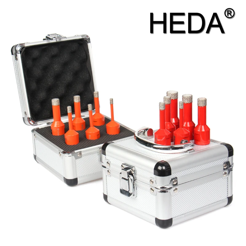 

Free Shipping 6Pcs/Set M14 Thread Shank Vacuum Brazed Diamond Core Drill Bits Hole Saw Kit For Cutting Marble Ceramic Tile