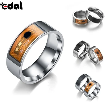 

Smart Rings Multifunction Fashion NFC Open Smart Lock Intelligent Wear Ring Black Finger Digital Ring for Android Phone