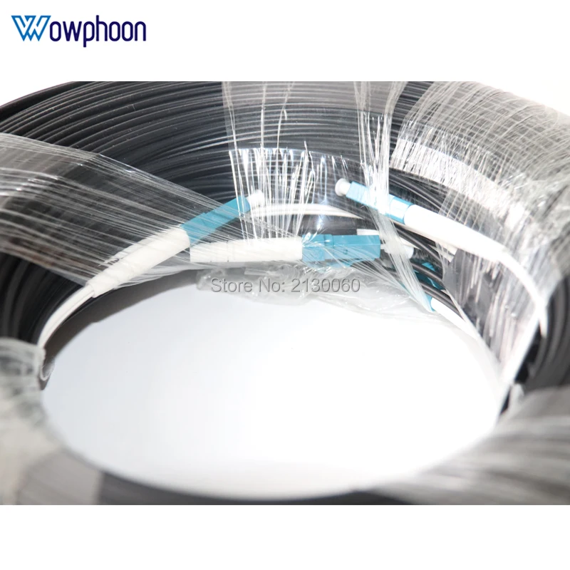 500M Outdoor LC UPC Duplex FTTH Drop Patch Cable